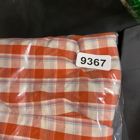 Bit&Bridle Shirt Women S Small Red Plaid Collared Button Up Short Sleeve Cotton - Picture 8 of 8